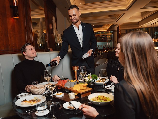 Dinner menu