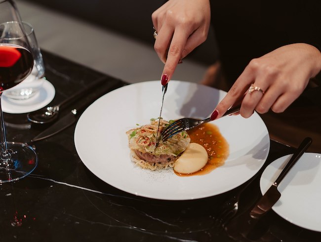 Dinner - à la carte menu